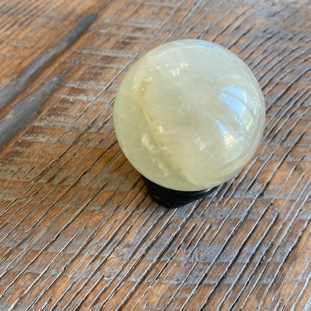 Citrine sphere